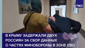 В Крыму задержали двух россиян за сбор данных о частях Минобороны в зоне СВО