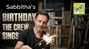 С Днем Рождения!  Праздничное поздравление с помощью ИИ от героев  🎂для Сабиты