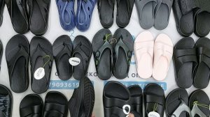 44812 Oofos пляжная обувь ортопедическая сток, 2пак, OOFOS flip flops оптом
