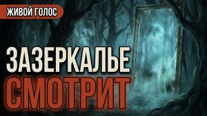 ОН СНЯЛ ХОЛСТИНУ С ЗЕРКАЛА. И ОНО НАЧАЛО СМОТРЕТЬ