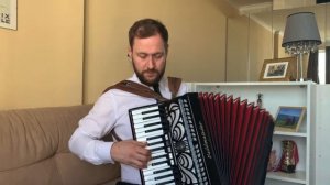 Не для Меня - казачья песня на аккордеоне баяне ноты