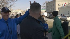 Выхватил. Выбросил. Сбежал.