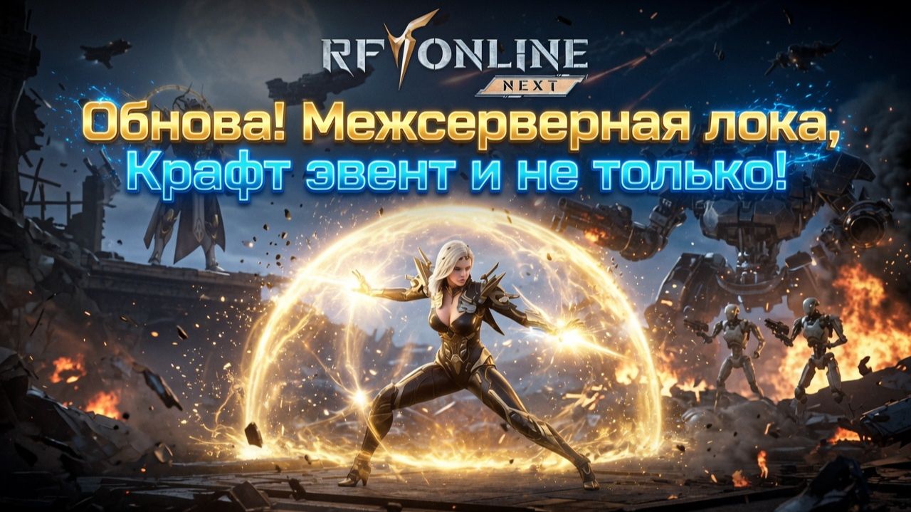 Обнова! Межсерверная лока, Крафт эвент и не только! - RF ONLINE NEXT смотреть онлайн