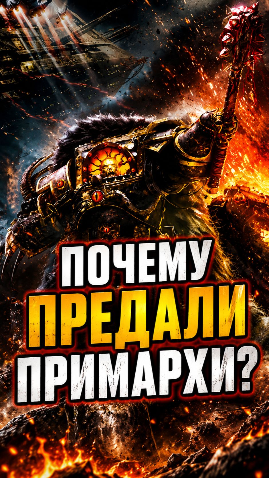 Почему Примархи предали Императора и Империум?