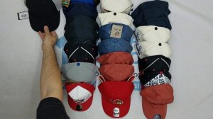 44789 Бейсболки сток, 1пак, caps оптом