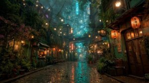 Lofi Zen - Lofi Beats from a Hidden Market Alley near Shikara ｜ For Study, Sleep, or Relaxation