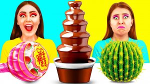 Шоколадный Фонтан Челлендж # Фантастическая Кулинарная Битва от DuKoDu Challenge