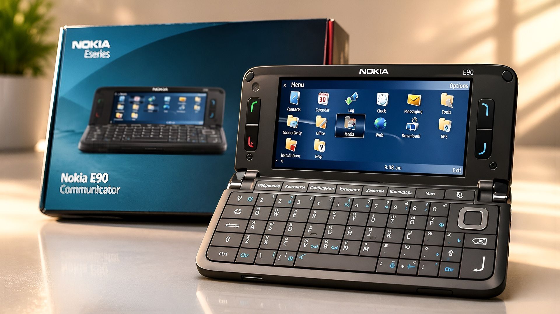 Nokia E90 — Peak Mobile Innovation смотреть онлайн