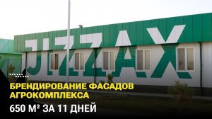 650 м² фасадов за 11 дней: проект PRIZMAXIS в Узбекистане