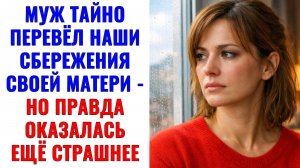 Истории из жизни | Муж тайно перевёл наши деньги своей матери | Аудио рассказы | Жизненные истории