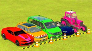 ТРАНСПОРТИРОВКА DODGE, VOLKSWAGEN, MERCEDES, БЕЛАРУС НА НОВЫХ ГРУЗОВИКАХ МАН Часть 2