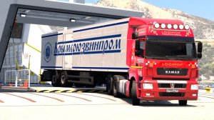 706 / ETS2 1.58 / Камаз-65206 / В поисках груза по Греческим островам.