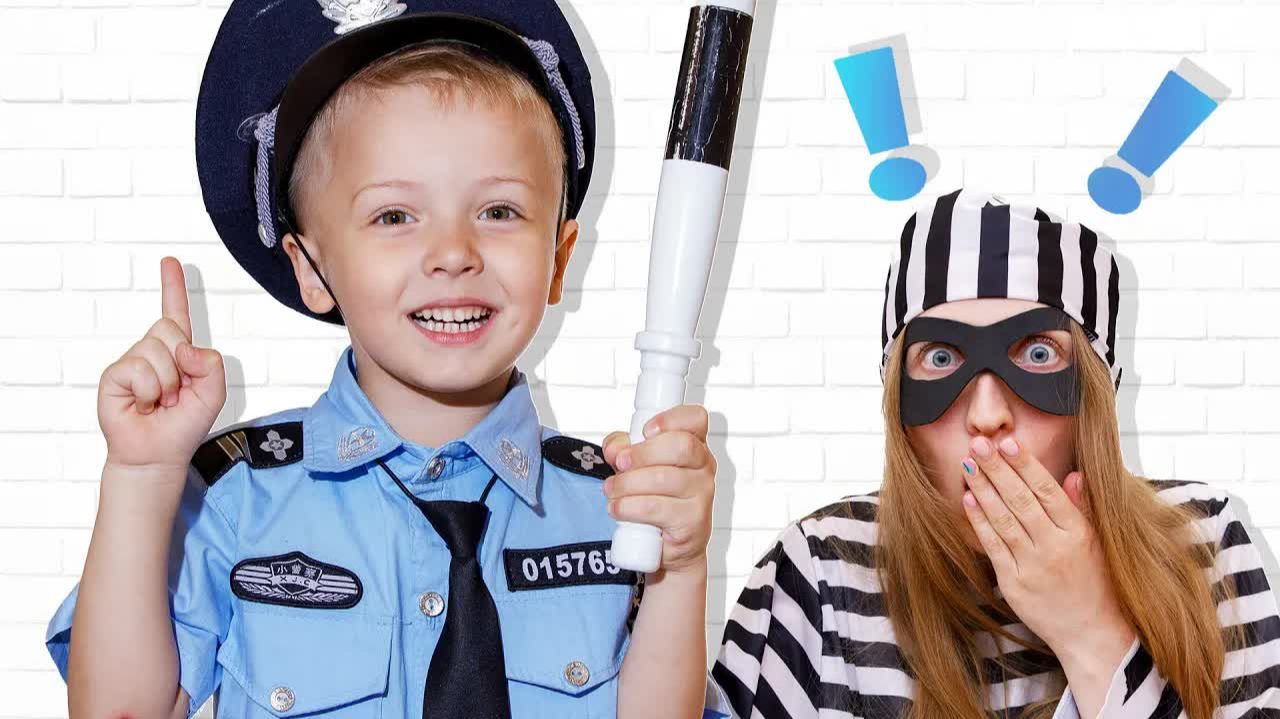 Никита играет в ПОЛИЦИЮ. Pretend Play Police 2