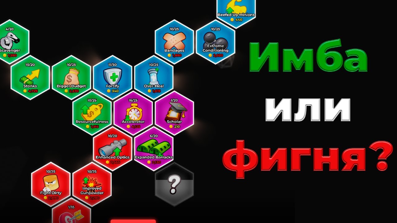 Разбор\обзор скиллов в тдс