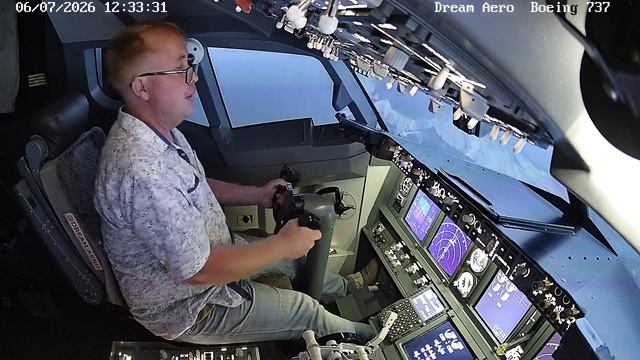 Я на авиатренажере Dream Aero - часть 2. И поехали .... смотреть онлайн