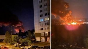 Удар по Киеву баллистикой - на Троещине (Деснянский район) был прилёт. Пострадал склад 

По украинск