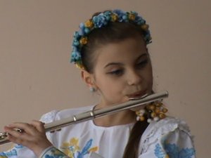 Элегия - Ю.Должиков, флейта Ульяна Воробьева, 10 лет (Днепр, Украина)