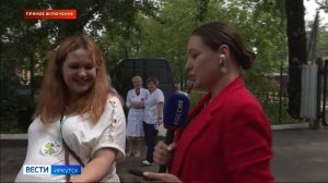 Прямое включение: в Иркутске на территории городской клинической больницы №9 высаживают «Аллею мам»