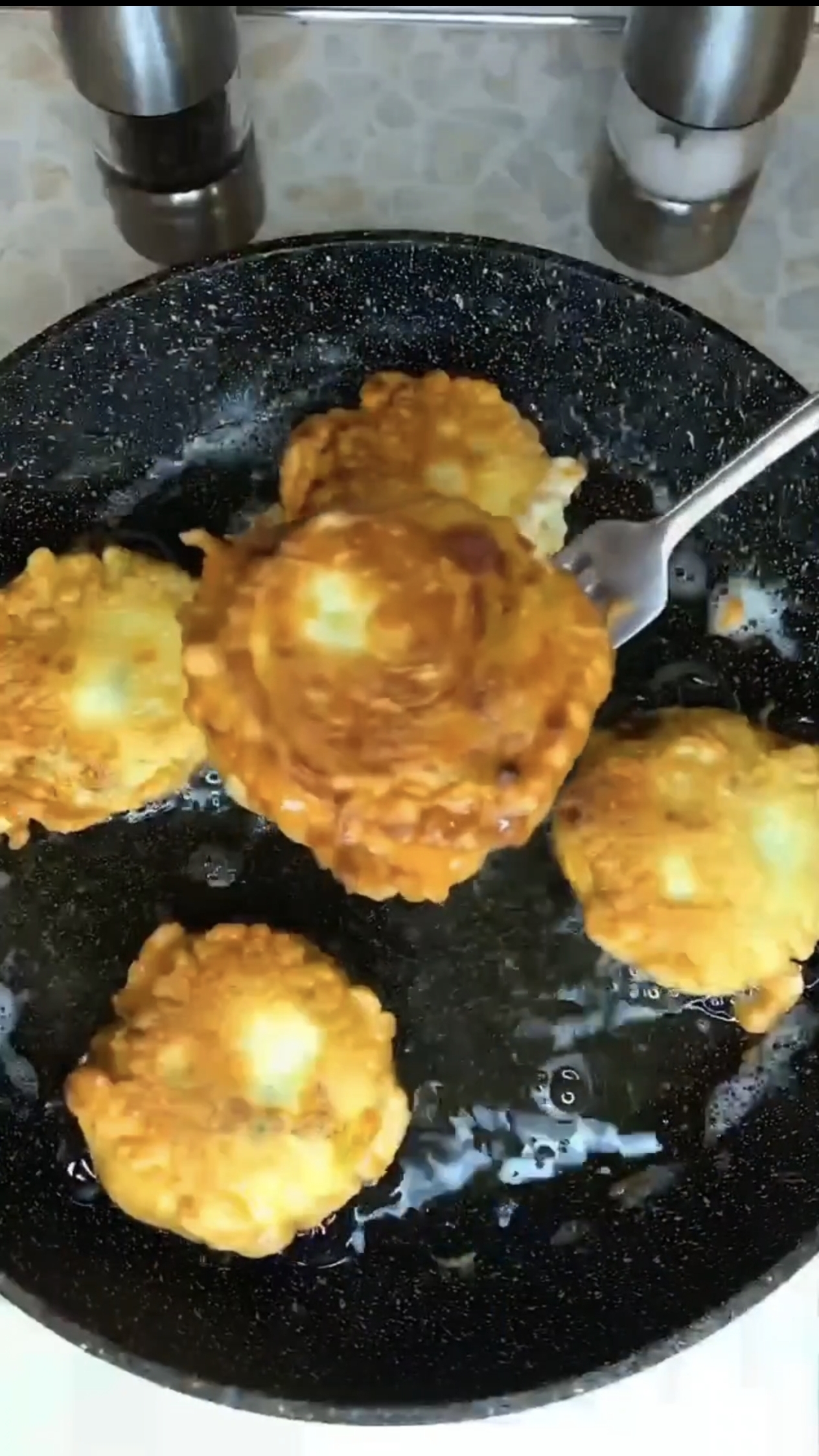 Шикарный картофель в сметанном кляре