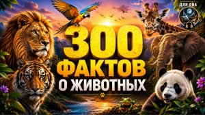 300 фактов о животных, под которые вы сразу уснёте 🌙 ЛЕКЦИЯ ДЛЯ СНА