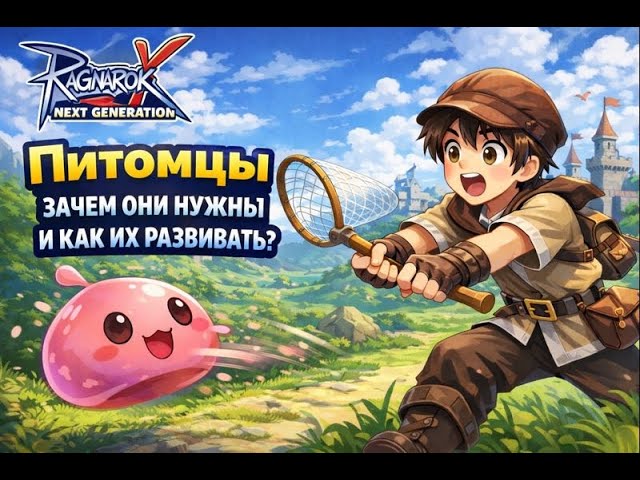 Гайд по питомцам в Ragnarok X: польза, прокачка и отличия смотреть онлайн