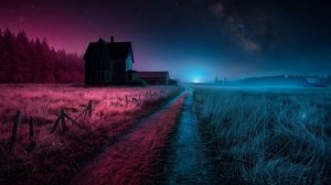 Liminal Nightscape ｜ Field Crickets & Monotonous Drone ｜ Deep Night Ambient