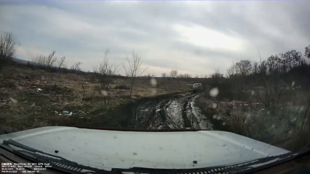 По грязи едем "по делам". Осторожно, матерные выражения. смотреть онлайн
