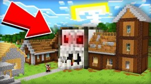 СТРАШНЫЙ ИГРОК ПЕРЕЕХАЛ К НАМ В ДЕРЕВНЮ ЖИТЕЛЕЙ В МАЙНКРАФТ | Компот Minecraft
