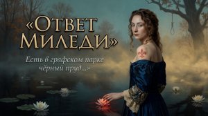 ОТВЕТ МИЛЕДИ | Есть в графском парке чёрный пруд — её версия