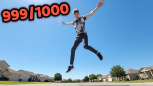 Я ПОДПРЫГНУЛ 1000 РАЗ БЕЗ ОСТАНОВКИ! (Это было ошибкой)