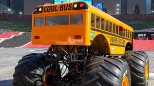 Гигантский Монст-Трак в стиле Автобус. Шоу Monster Jam Steel Titans 2 PS4