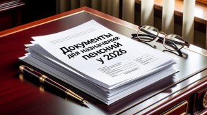 Документы для назначения пенсий в 2026
