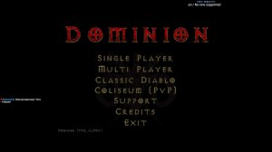 Dominion Pre-Alpha | Ironman. Одна жизнь! Димон