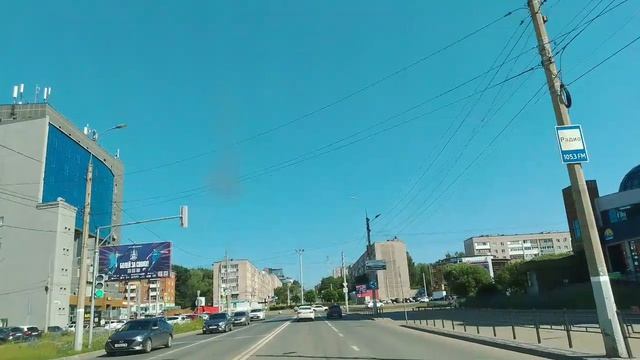 моя поездка в г.Ижевск,улицы города смотреть онлайн