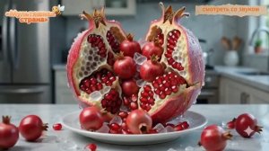 Коллекция замороженных суперфруктов🍍. АСМР ИИ - анимация.
