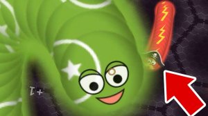 WORMATE #10 Безумный Червяк Новая серия ВЫРАСТИЛИ ГИГАНТАМультфильм Игра SLITHER IO и WORM