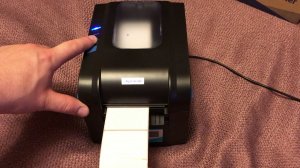 Подготовка к работе и калибровка термопринтера этикеток Xprinter XP 370B