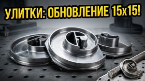 СТАНОК! ПОЛНАЯ КОМПЛЕКТАЦИЯ ПО АКЦИИ! ДОЗАКАЗ 6 УЛИТОК 15Х15