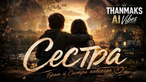 Сестра | Брат и Сестра Навсегда | Трогательная Песня о Семье ❤️