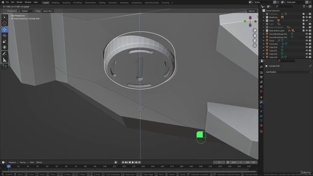 BLENDER Creating the Dune Ornithopter 56_Modeling section_ Small parts left to finish BLENDER Creating the Dune Ornithopter 56_Modeling section_ Small parts left to finish