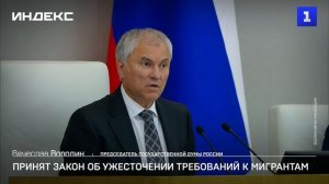 Принят закон об ужесточении требований к мигрантам