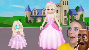 ПРИНЦЕССА УДОЧЕРИЛА МАЛЫША АЛЁНУ В БРУКХЕЙВЕН в ROBLOX!