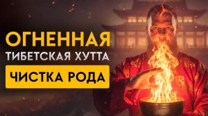 🔥Тибетское ОЧИЩЕНИЕ от Родового НЕГАТИВА | Очищение КАРМЫ | Медитация Очищение от Негатива