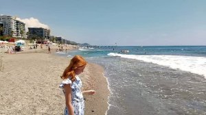 ЖАРА В МАХМУТЛАРЕ 🌞. ТЕПЛЮЩЕЕ МОРЕ 🌊. 8 ИЮЛЯ ТУРЦИЯ 2026.