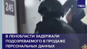 В Ленобласти задержали подозреваемого в продаже персональных данных