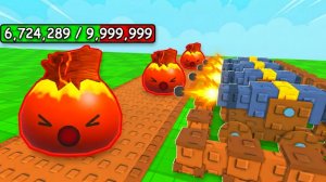 Продолжаем играть в Build a Slime Defense