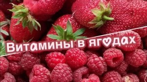 Клубника и малина радуют