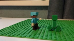 Lego анимация каратэ удар в Minecraft