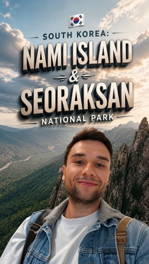 🇰🇷 South Korea: Nami Island & Seoraksan National Park