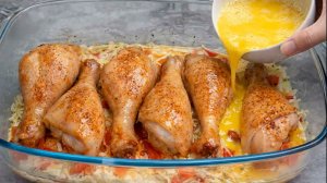 Куриные ножки с яйцами вкуснее, готовьте хоть каждый день! Полезный и доступный ужин для всех